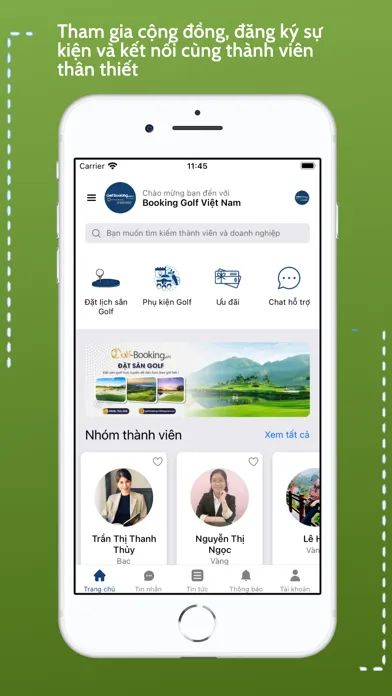 BGV - Booking Golf Việt Nam स्क्रीनशॉट