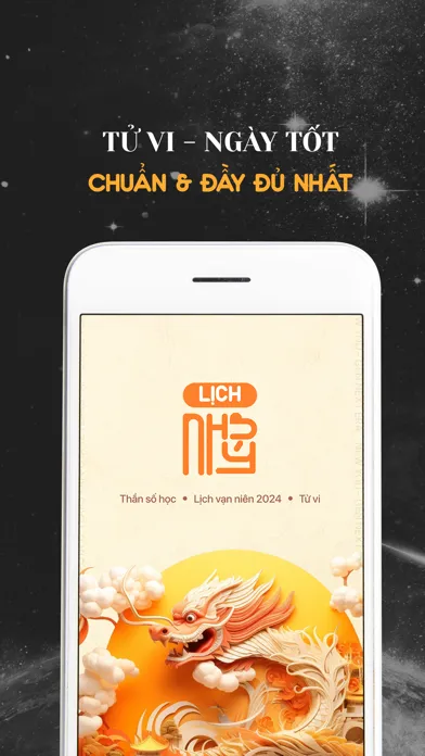Tangkapan layar Lịch Như Ý - Vạn Niên 2024
