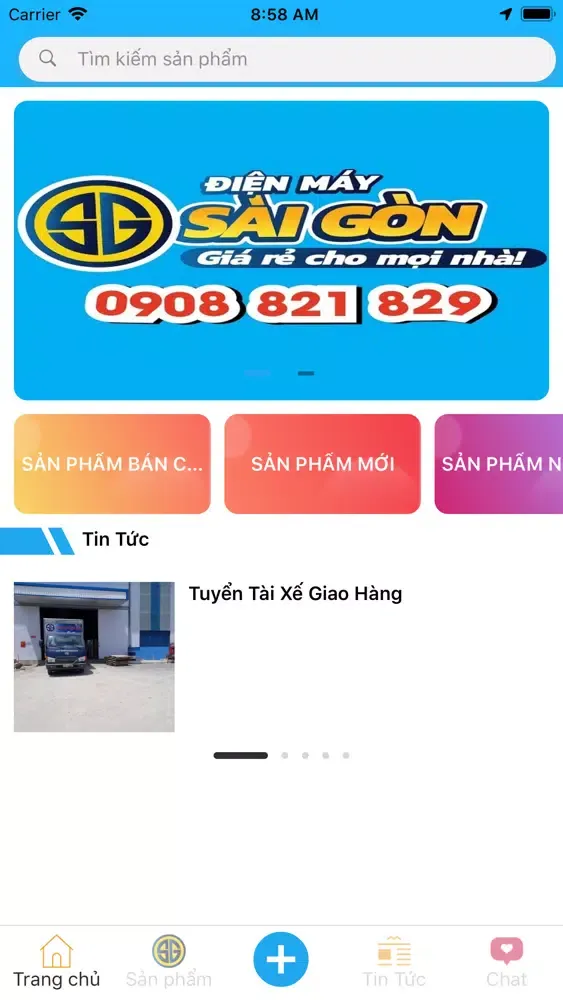 Ảnh chụp màn hình của ĐIỆN MÁY SÀI GÒN