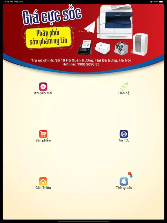 MÁY VĂN PHÒNG VPS iPad  Screenshots