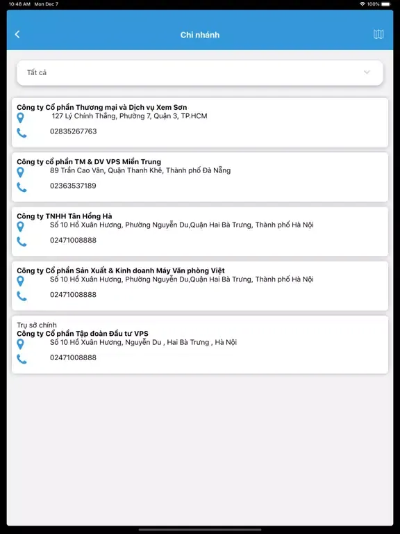 MÁY VĂN PHÒNG VPS iPad  Screenshots