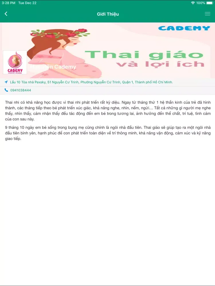 Học viện Cademy iPad  Screenshots