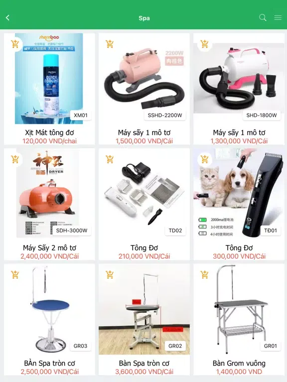 Phụ Kiện Chó Mèo iPad 应用截图