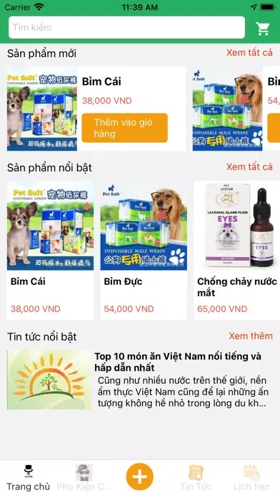 Phụ Kiện Chó Mèo应用截图