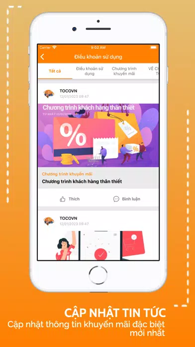 Tangkapan skrin ToCo - App Giá Sỉ