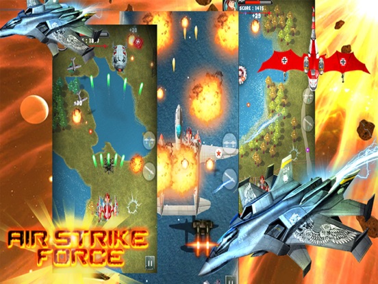 Air Strike Force Combat iPad  سکرین شاٹس