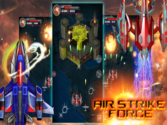 Air Strike Force Combat iPad  سکرین شاٹس