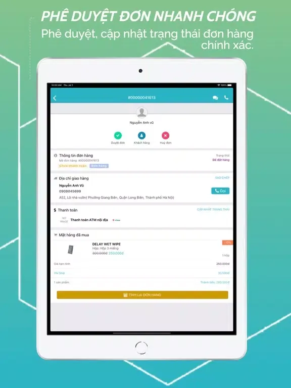 AZ911 Admin – Dành cho quản lý iPad 應用截圖