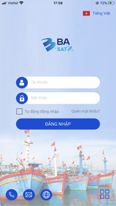 Captures d'écran de BA SAT