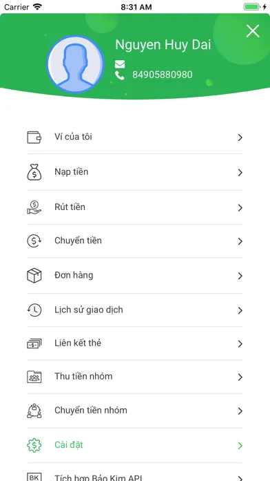 Ví Bảo Kim Ekran Görüntüleri
