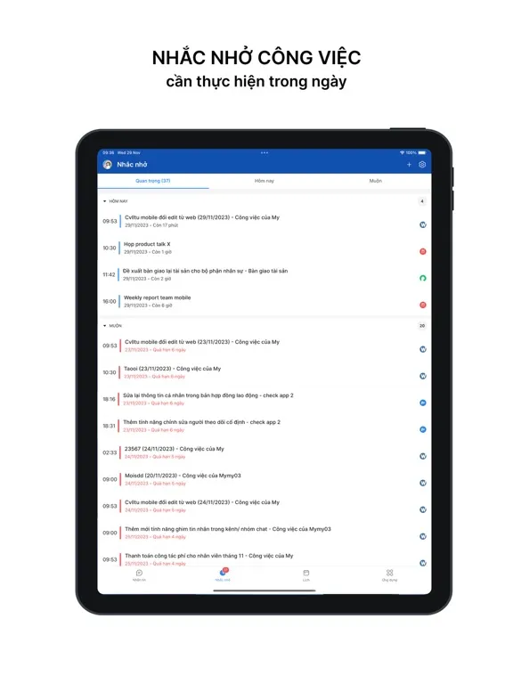 Base-Quản trị và điều hành DN iPad 应用截图
