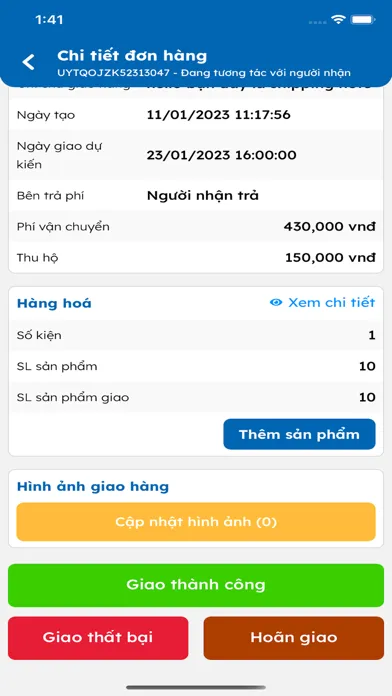 Ảnh chụp màn hình của BasproX Partner