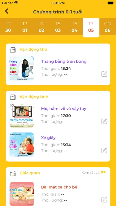 Zrzuty ekranu GDS - Giáo dục sớm