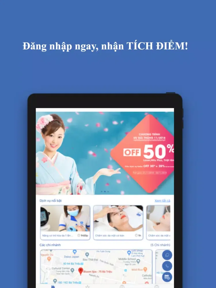 Bloom Japanese Spa iPad  سکرین شاٹس