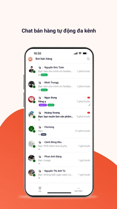 Chat - Bot Bán Hàng Screenshots