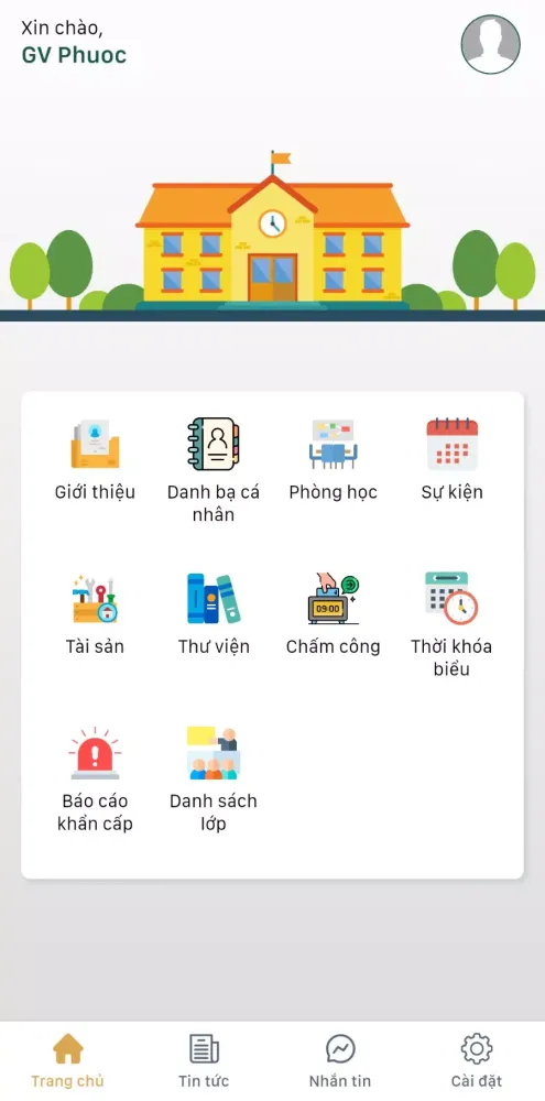 Capturas de pantalla de Iris Smart School