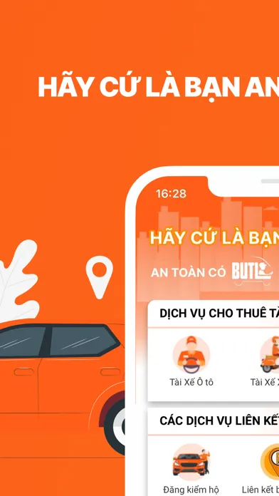 Ảnh chụp màn hình của BUTL - Bạn Uống Tôi Lái
