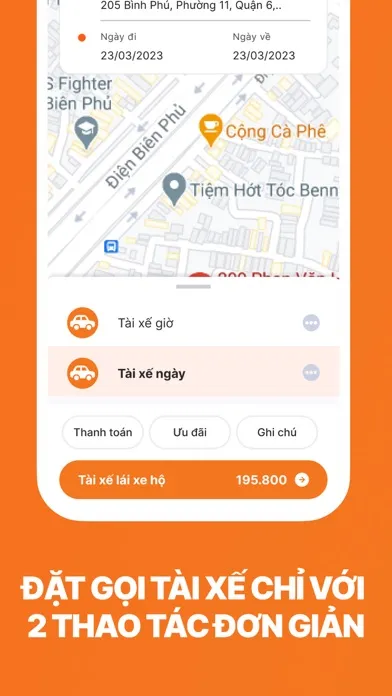 Ảnh chụp màn hình của BUTL - Bạn Uống Tôi Lái