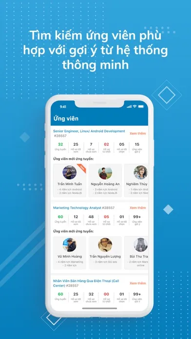 JobsGO - Nhà Tuyển Dụng Screenshots
