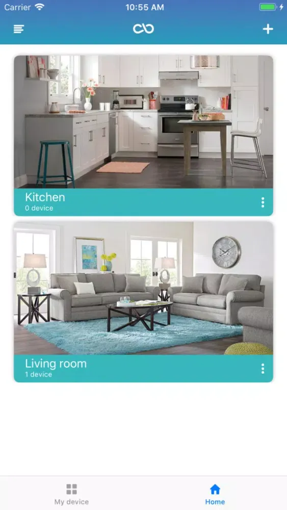 ภาพหน้าจอของ cBHome