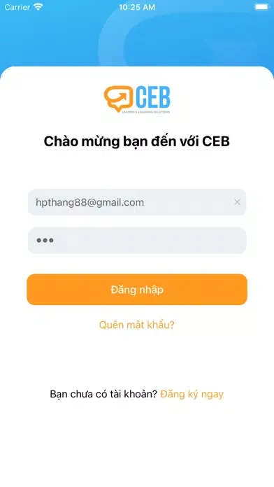 Ảnh chụp màn hình của CEB - Creative Elearning Box