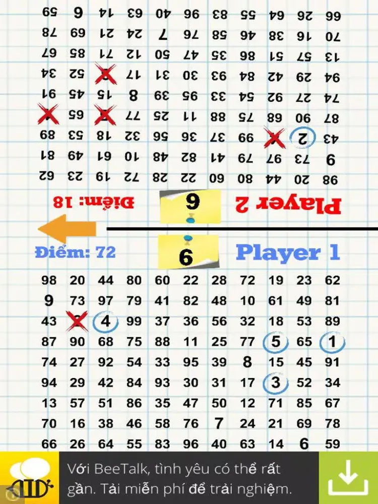Tìm số - Nhanh tay tim so iPad  스크린샷