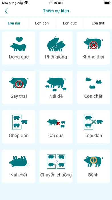 Captures d'écran de DTA - Chăn nuôi thông minh