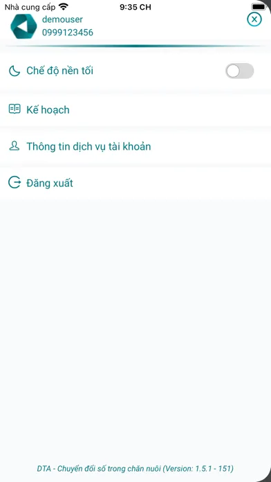Captures d'écran de DTA - Chăn nuôi thông minh