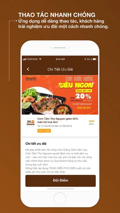 Zrzuty ekranu Cơm Tấm Thế Nguyễn