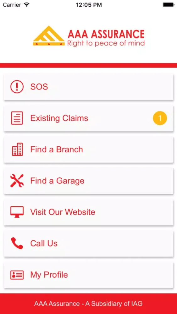 MyAAA سکرین شاٹس