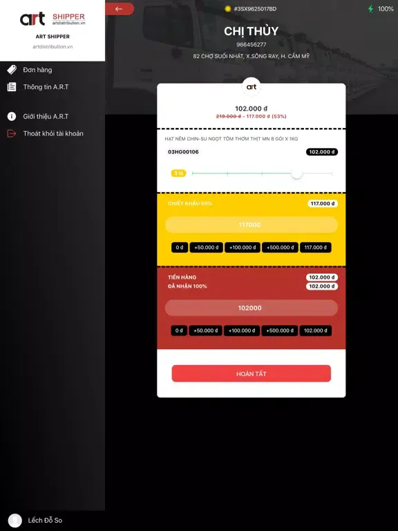 ART SHIPPER iPad  Ekran Görüntüleri