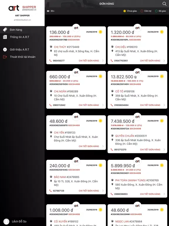 ART SHIPPER iPad  Ekran Görüntüleri