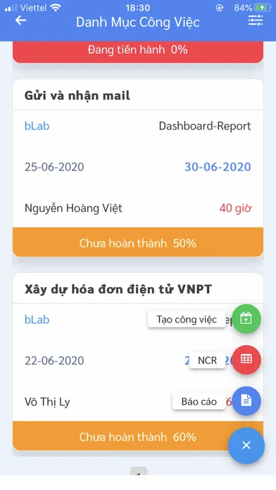 bLab سکرین شاٹس
