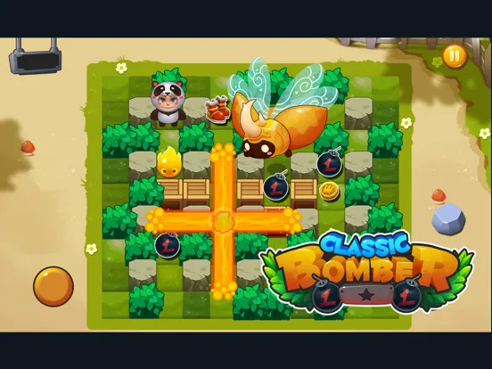 Classic Bomber - Bomba game iPad  Screenshots