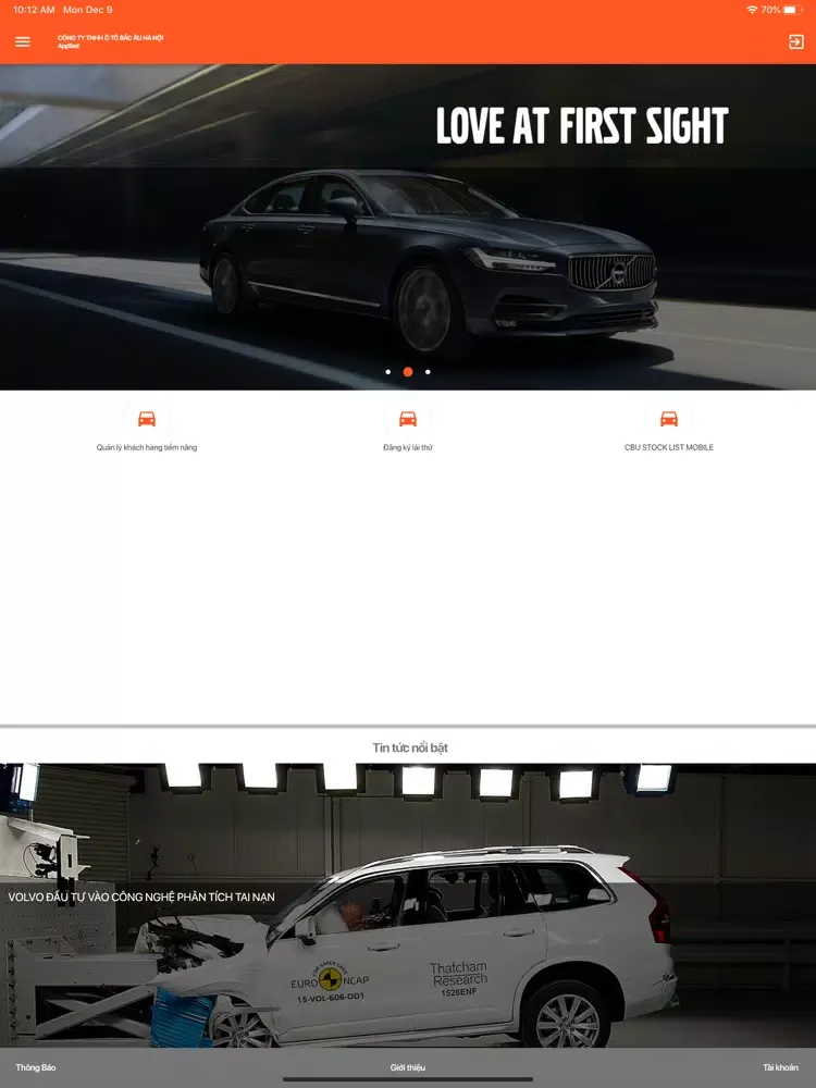 Скриншоты Cyber Volvo iPad 