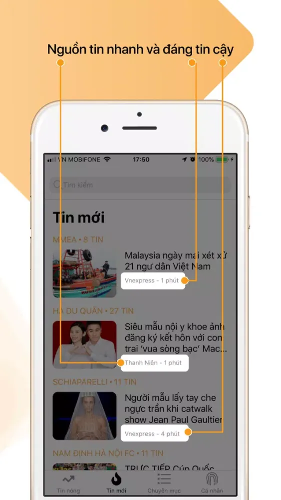 Capturas de tela do ĐIỂM TIN - Đọc tin thông minh