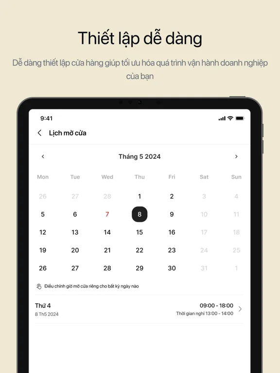 Symshine Biz: Quản lý đặt lịch iPad  Ekran Görüntüleri