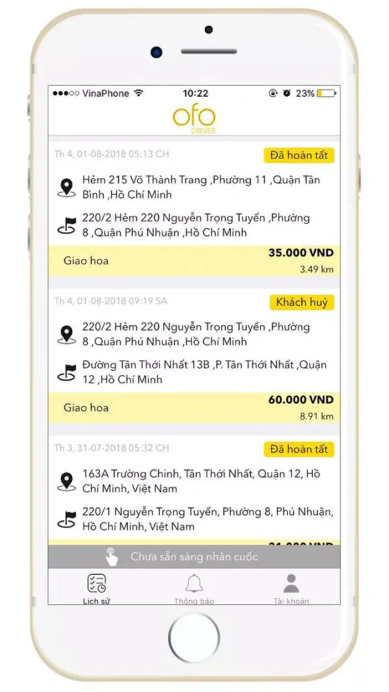 Ofo Driver应用截图