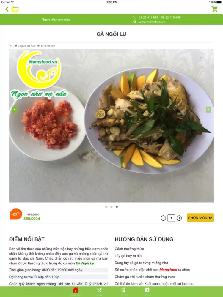 صور MamyFood - Ngon như mẹ nấu iPad 