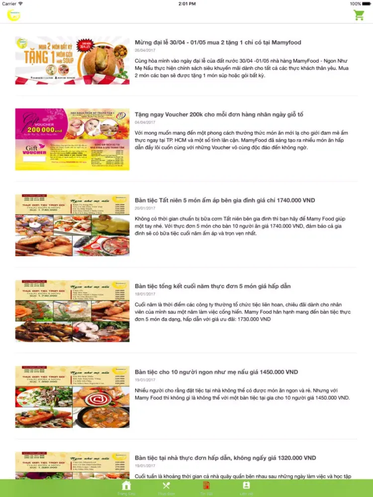 صور MamyFood - Ngon như mẹ nấu iPad 