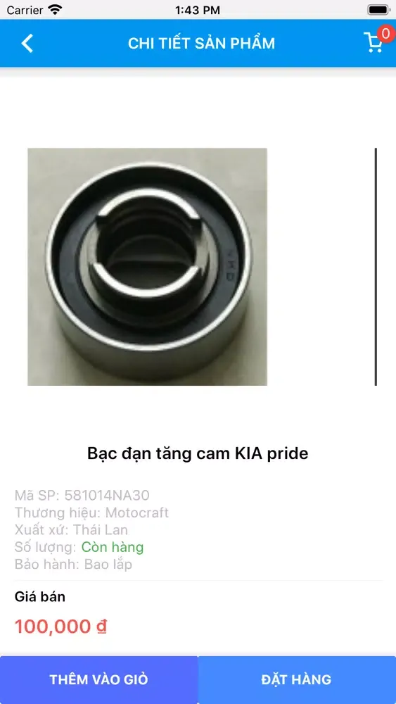 Phụ Tùng 4.0 Screenshots