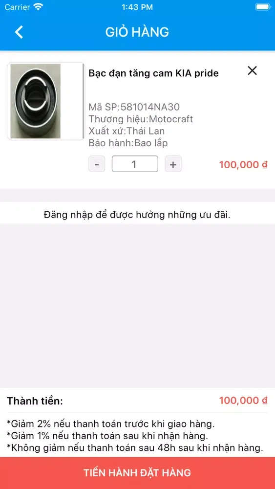 Phụ Tùng 4.0 Screenshots