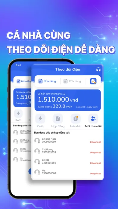 EPoint-Theo dõi điện hàng ngày Screenshots