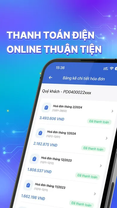 EPoint-Theo dõi điện hàng ngày Screenshots