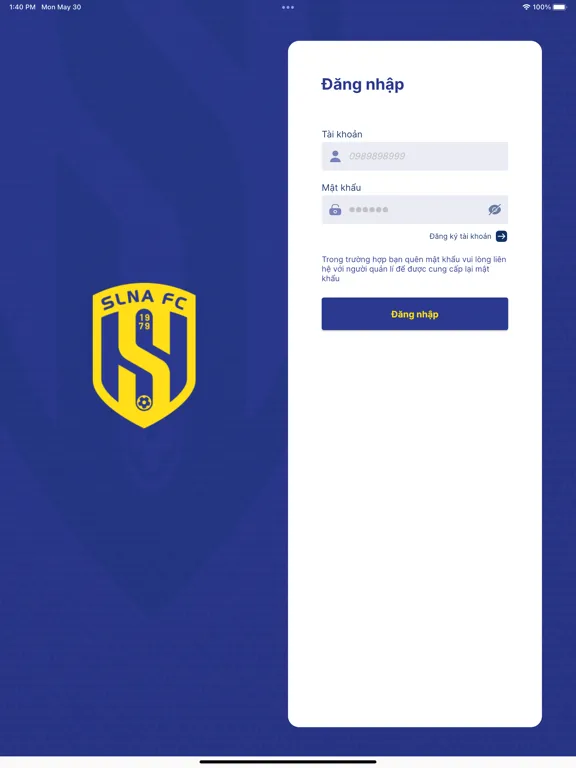 Capturas de pantalla de SLNA - Soát vé iPad 