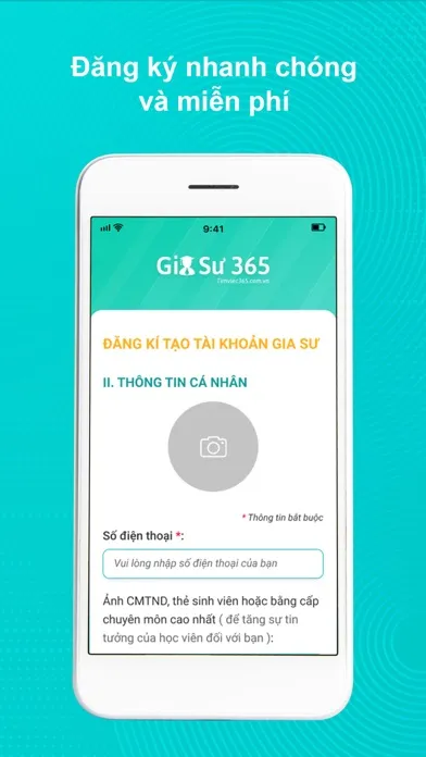 Gia Sư - Timviec365.com.vn应用截图