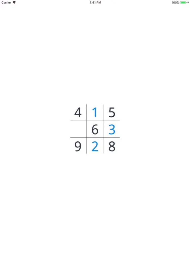 Capturas de tela do Sudoku Classic - Logic Games iPad 