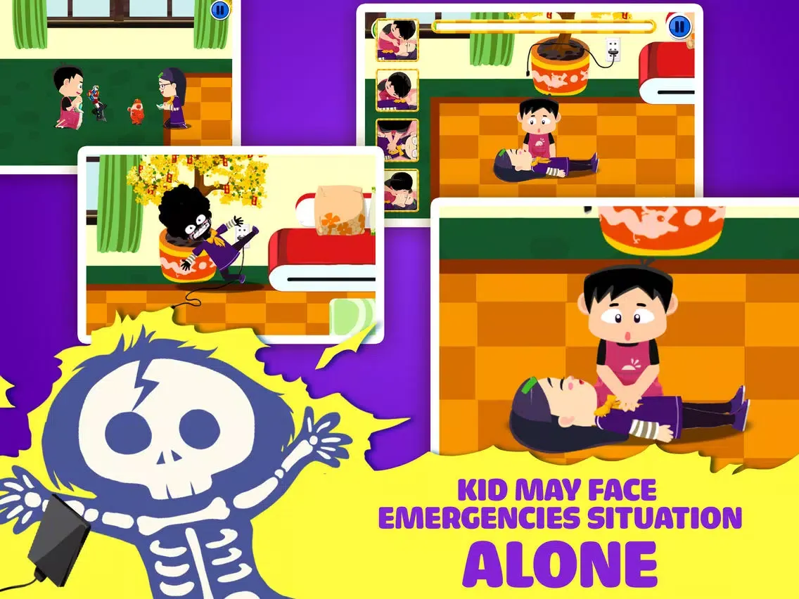 Ảnh chụp màn hình của Safety for Kid - Home Alone iPad 