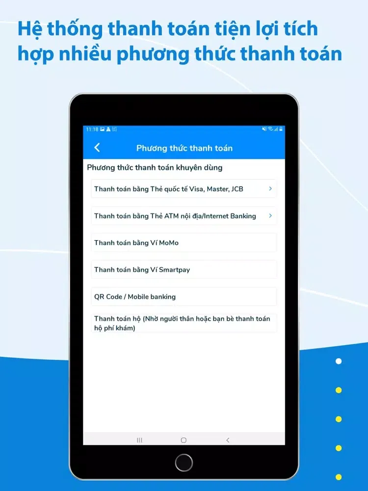 Ảnh chụp màn hình của Bệnh Viện Nhi Đồng Thành Phố iPad 