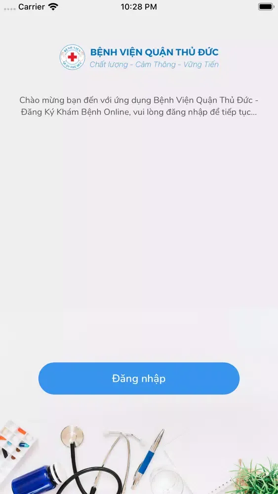 Zrzuty ekranu Bv Quận Thủ Đức - ĐKKB Online